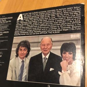 Various Artists Arthur Motion Picture Vinyl Lp '81